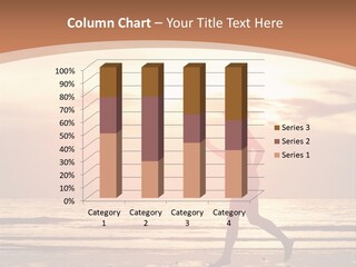 Beautiful Sunshine Sea PowerPoint Template