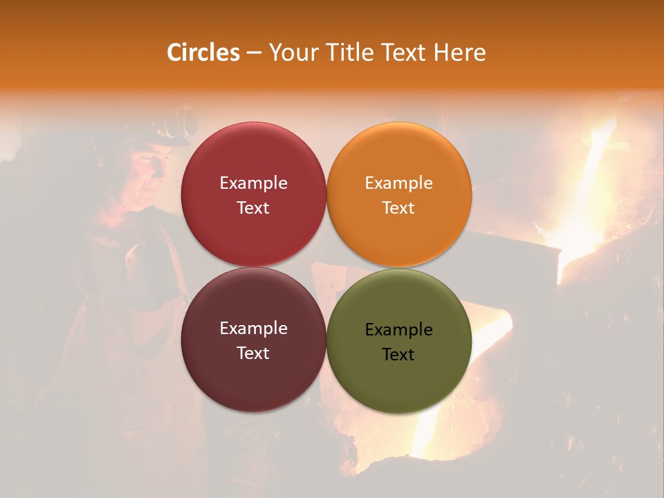 Mill Flowing Technology PowerPoint Template