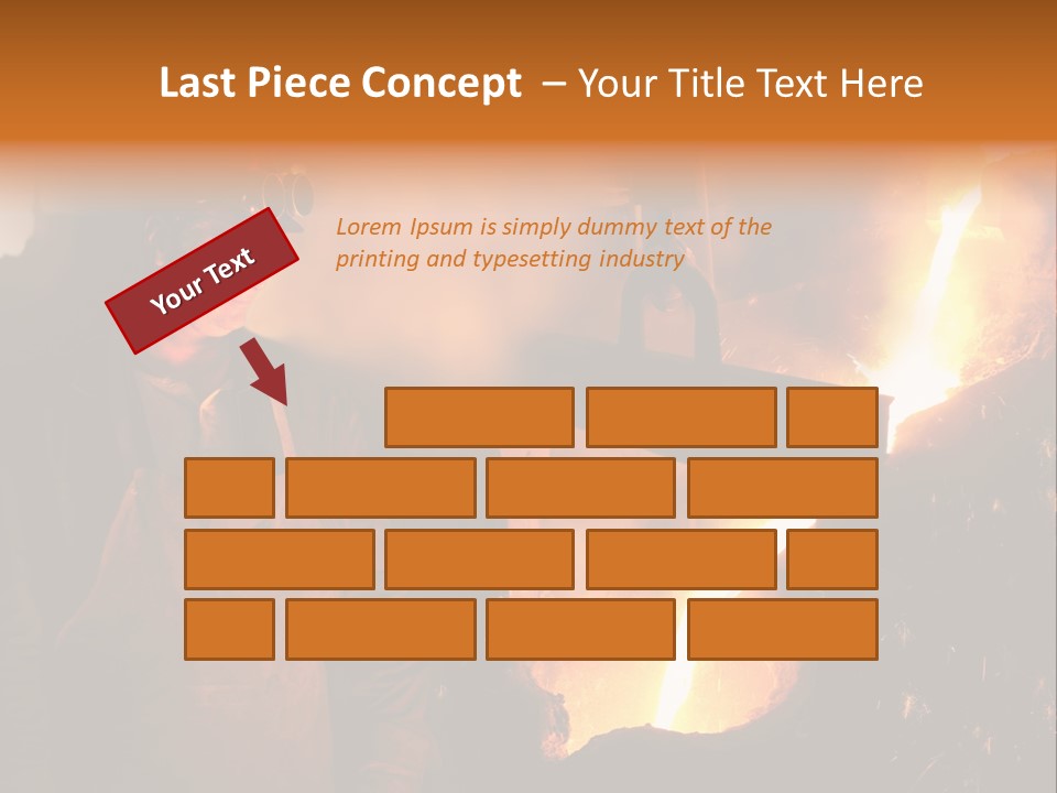 Mill Flowing Technology PowerPoint Template