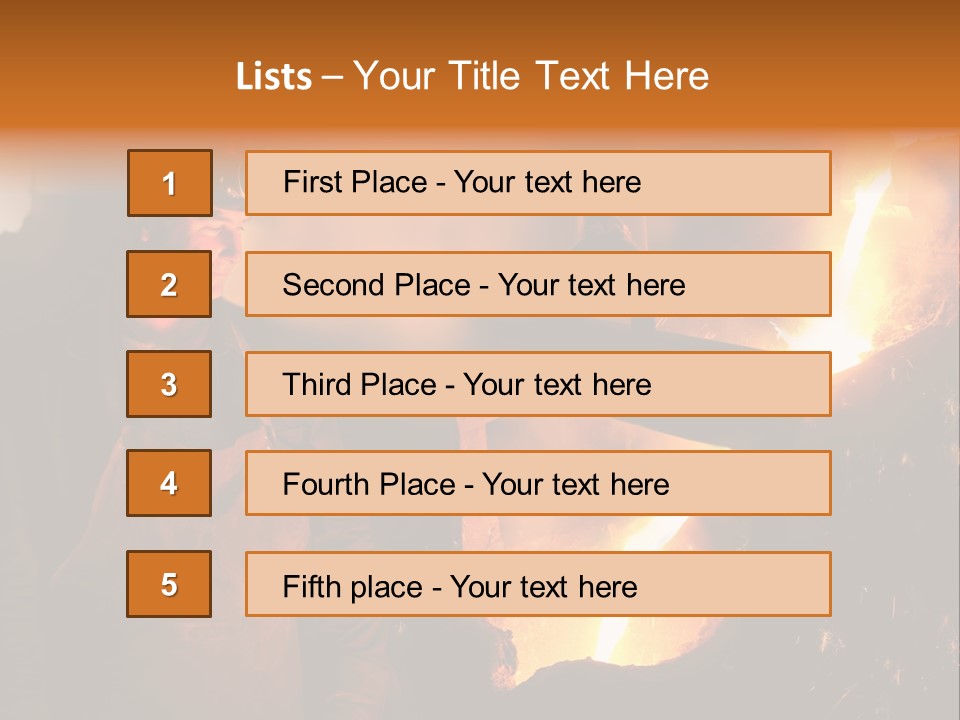 Mill Flowing Technology PowerPoint Template