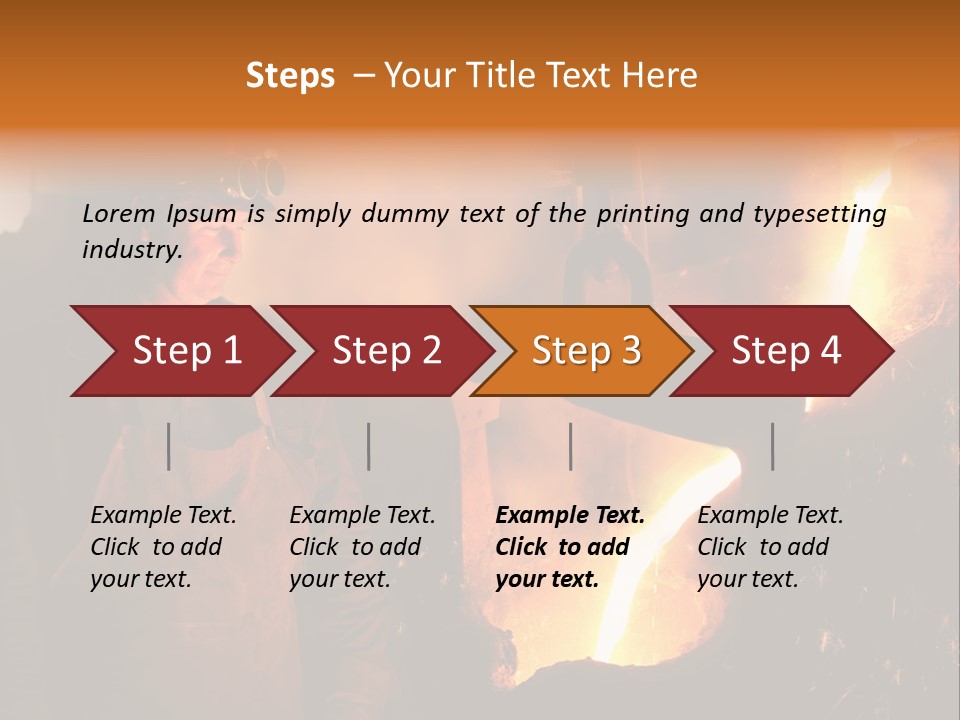 Mill Flowing Technology PowerPoint Template