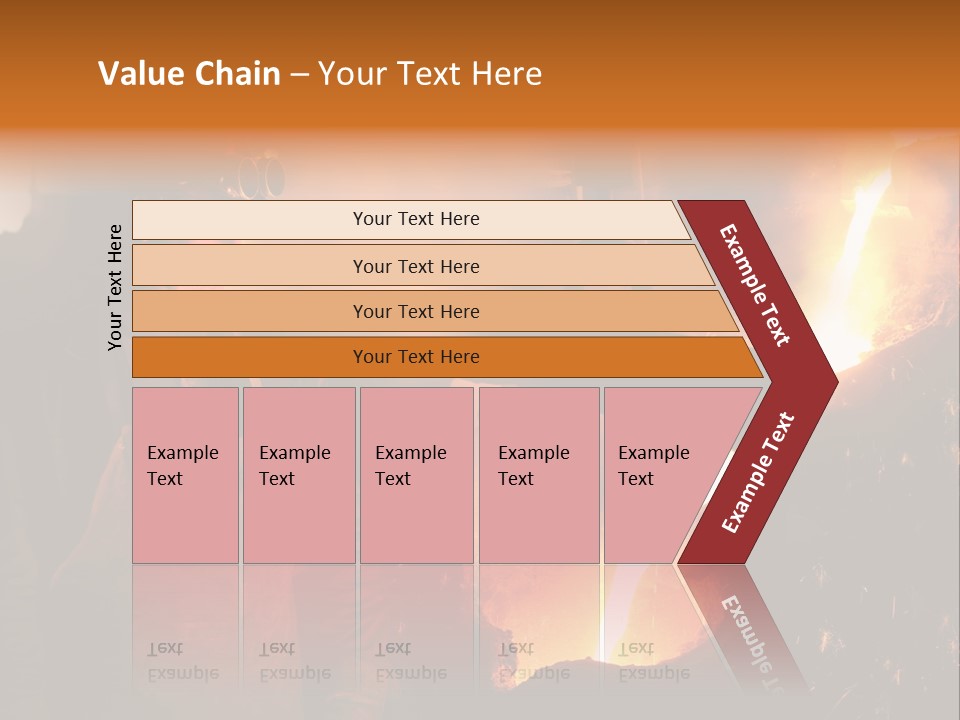 Mill Flowing Technology PowerPoint Template