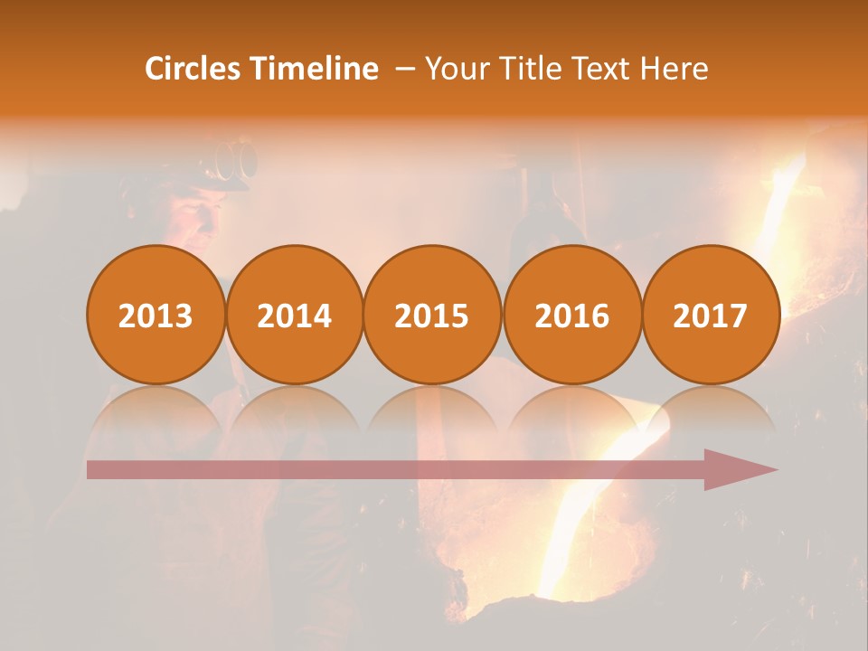 Mill Flowing Technology PowerPoint Template