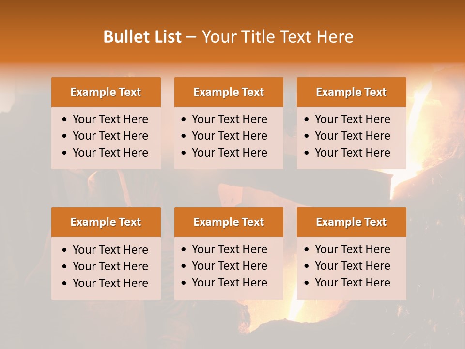 Mill Flowing Technology PowerPoint Template