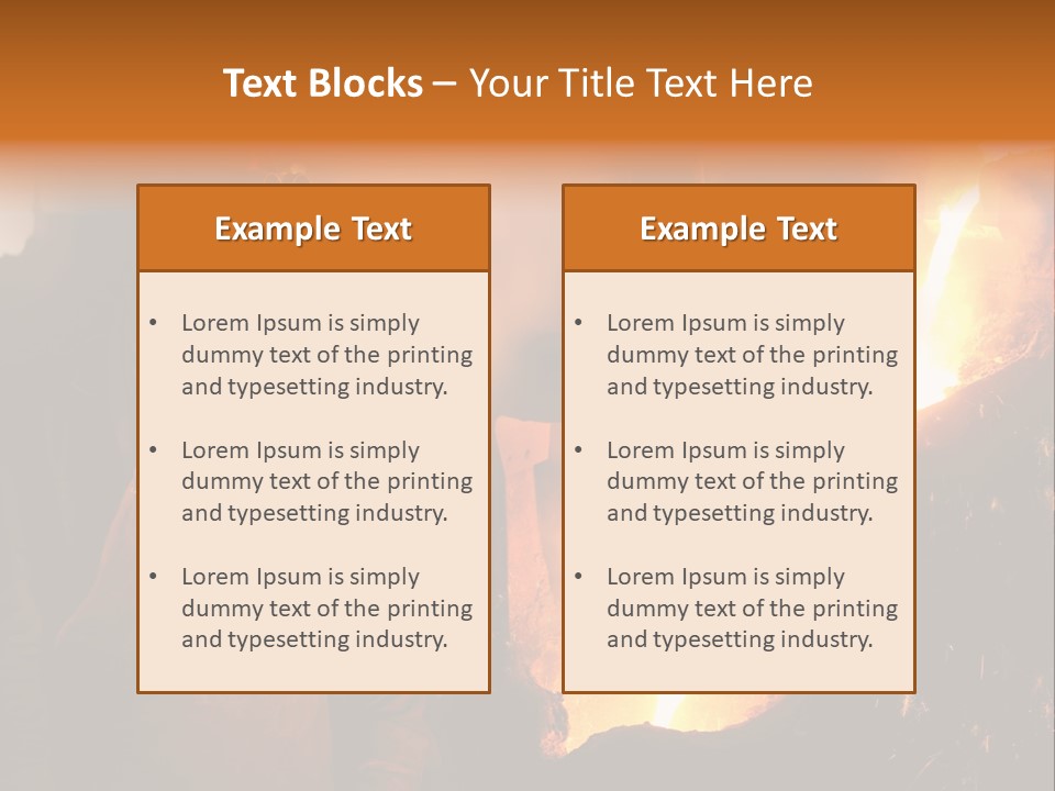 Mill Flowing Technology PowerPoint Template