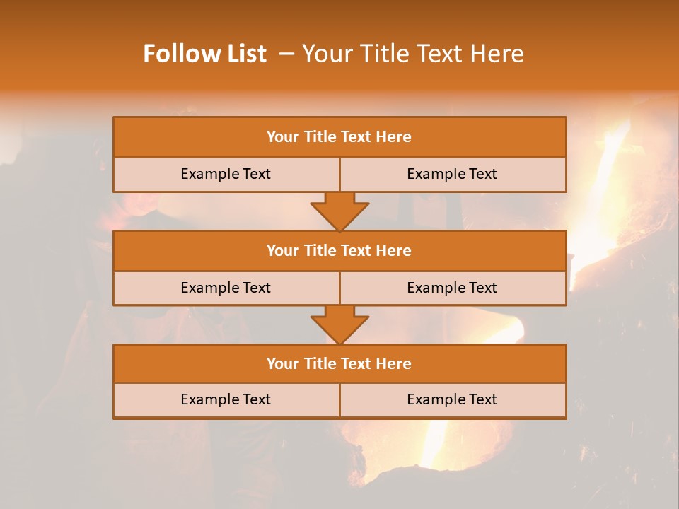 Mill Flowing Technology PowerPoint Template