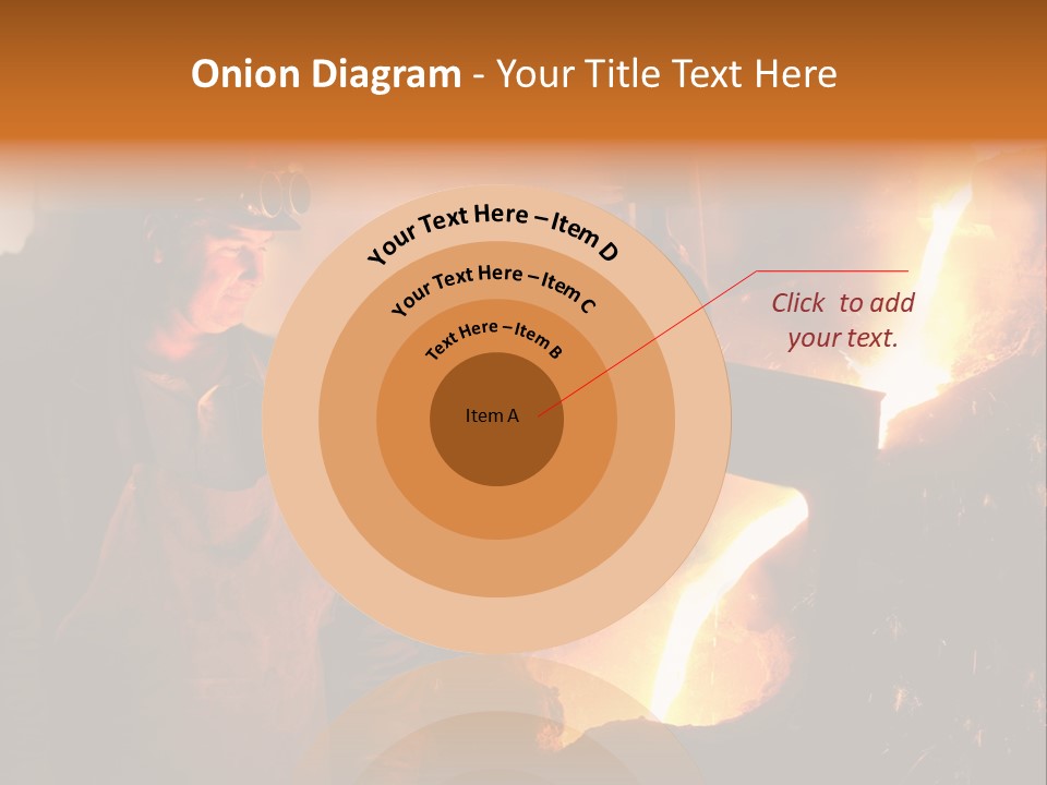 Mill Flowing Technology PowerPoint Template