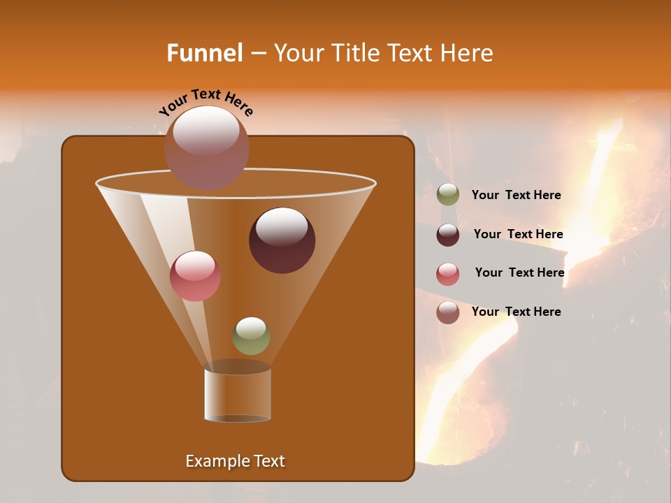 Mill Flowing Technology PowerPoint Template