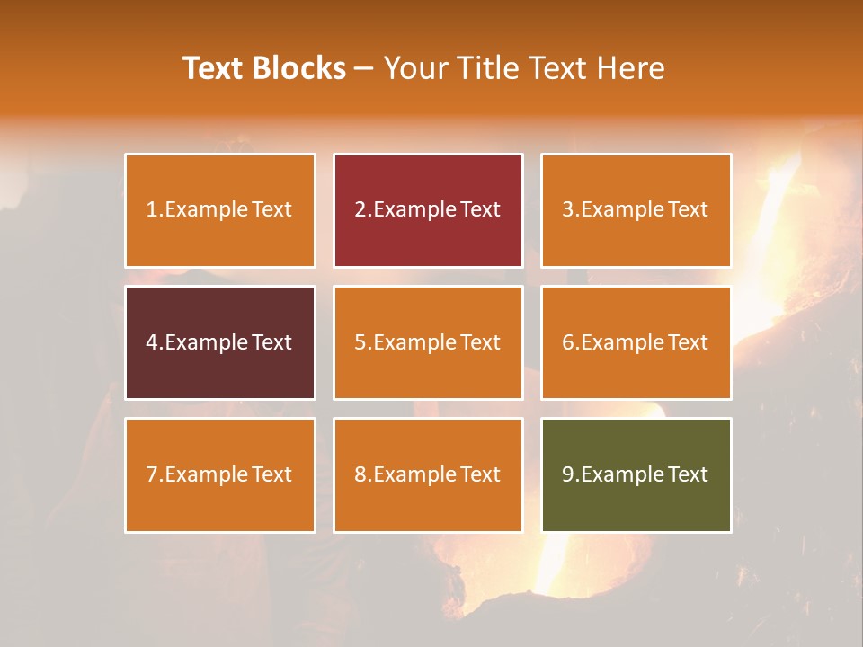 Mill Flowing Technology PowerPoint Template