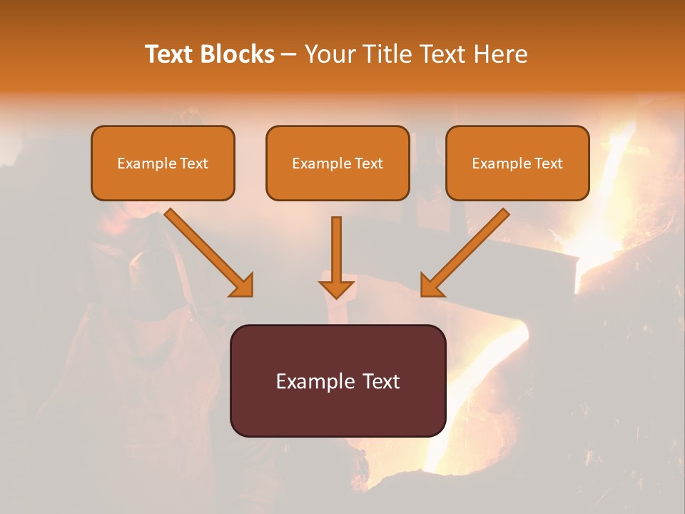 Mill Flowing Technology PowerPoint Template