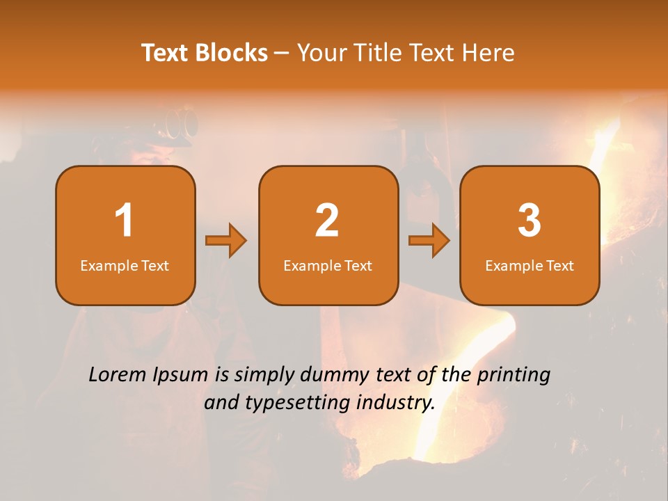 Mill Flowing Technology PowerPoint Template