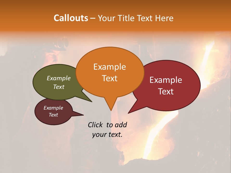 Mill Flowing Technology PowerPoint Template