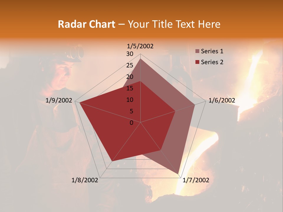Mill Flowing Technology PowerPoint Template