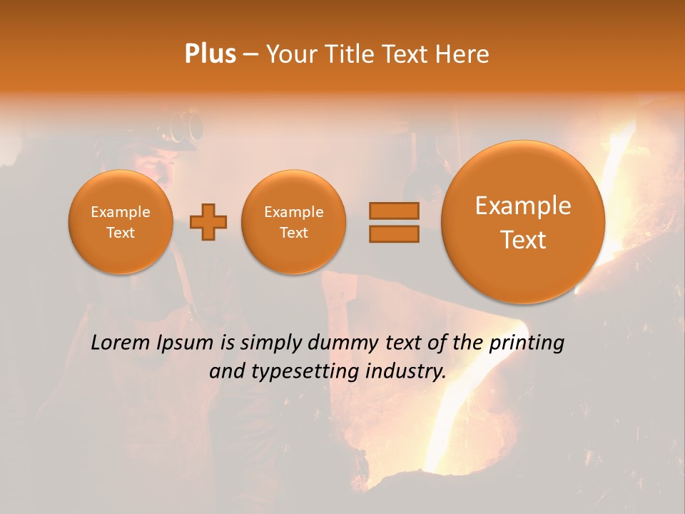 Mill Flowing Technology PowerPoint Template