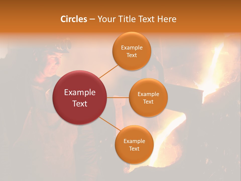 Mill Flowing Technology PowerPoint Template