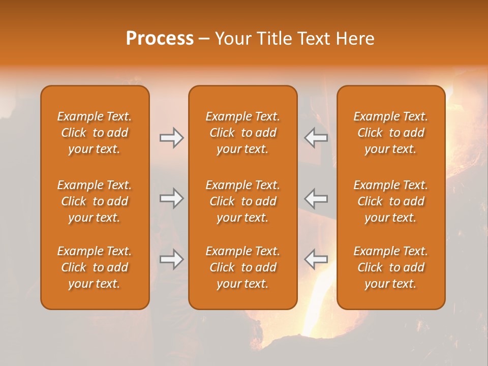 Mill Flowing Technology PowerPoint Template