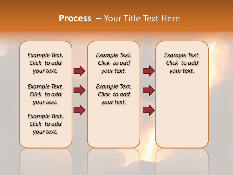 Mill Flowing Technology PowerPoint Template
