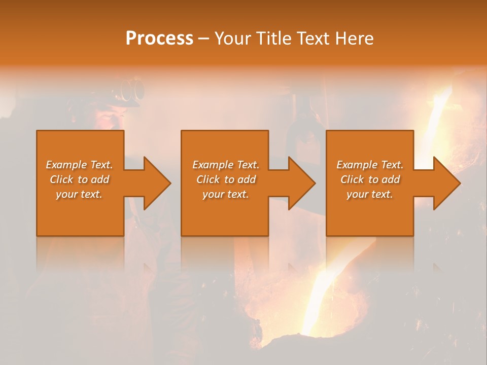 Mill Flowing Technology PowerPoint Template