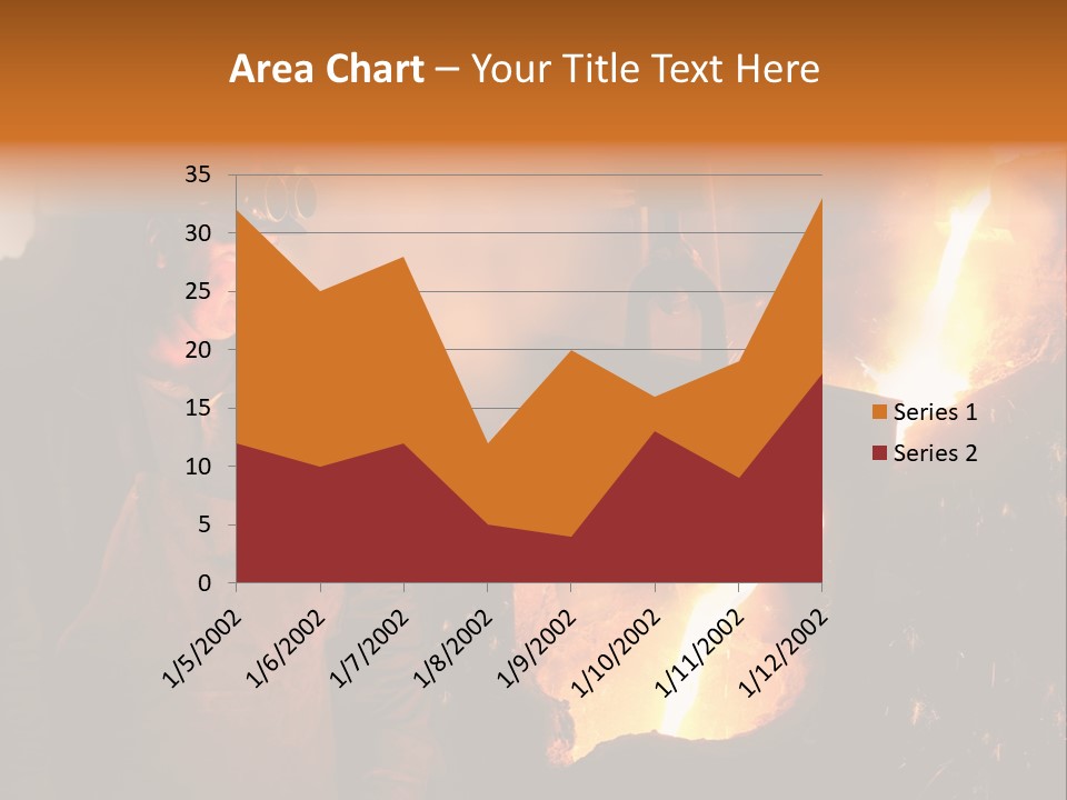 Mill Flowing Technology PowerPoint Template