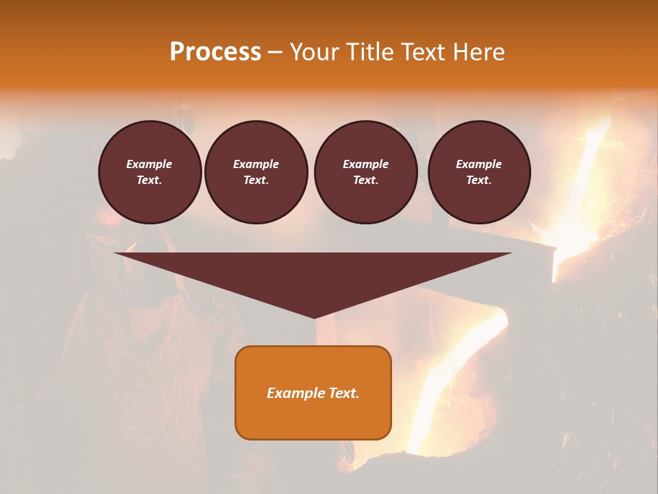 Mill Flowing Technology PowerPoint Template