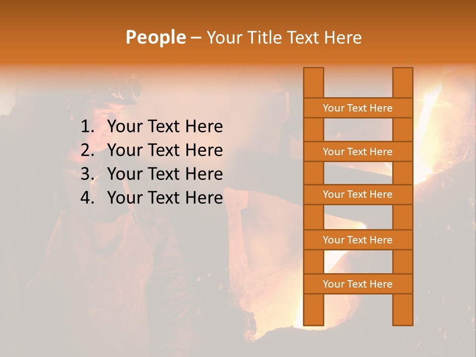 Mill Flowing Technology PowerPoint Template
