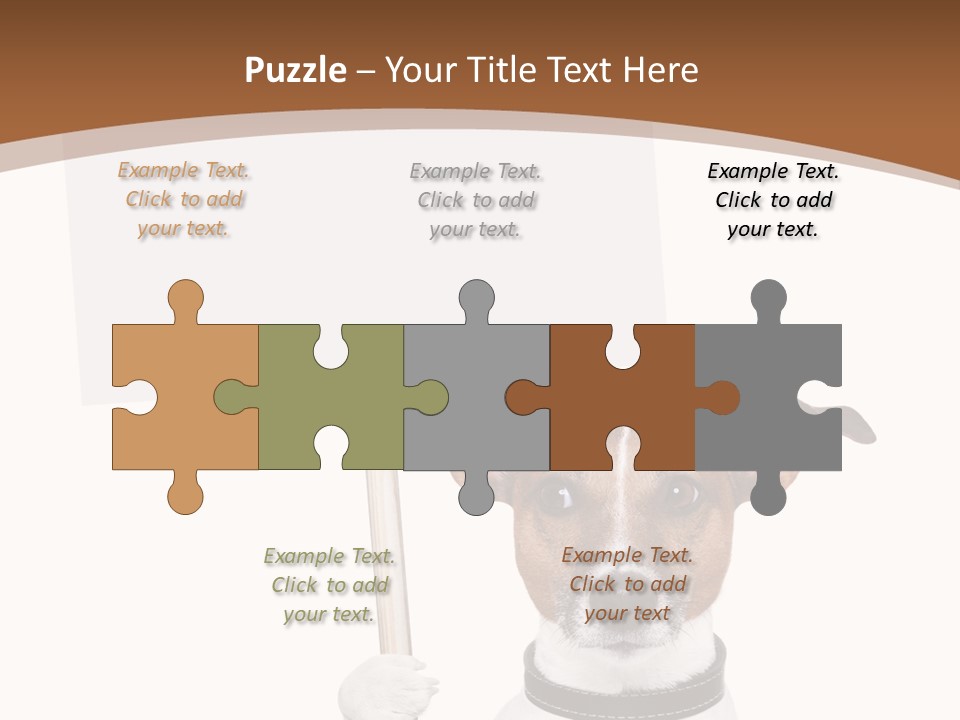 Festive Isolated Text PowerPoint Template