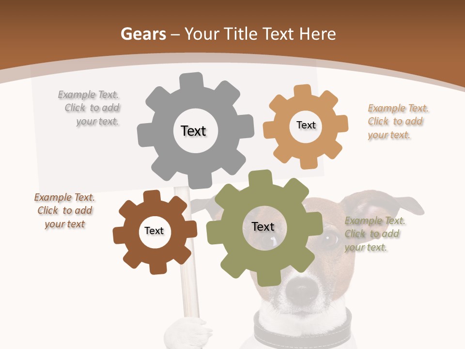 Festive Isolated Text PowerPoint Template