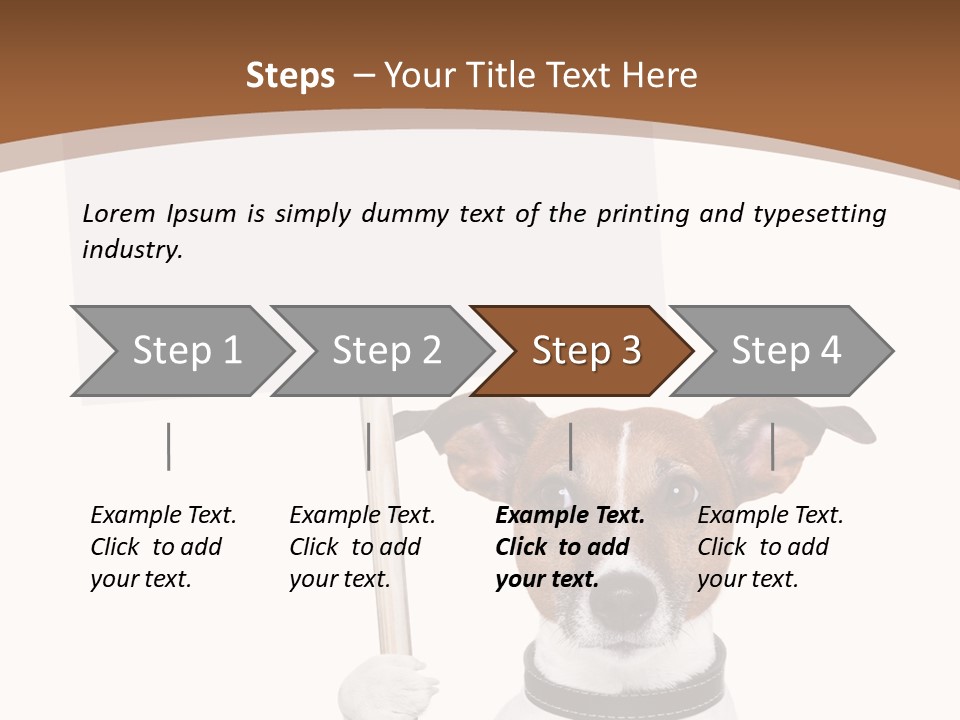 Festive Isolated Text PowerPoint Template