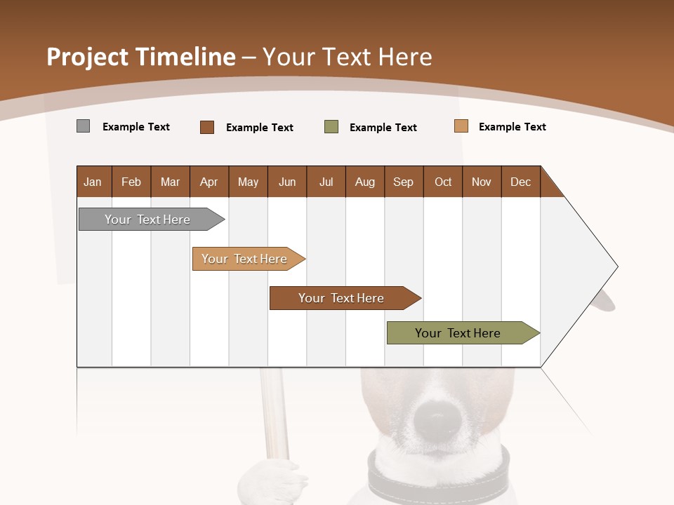 Festive Isolated Text PowerPoint Template