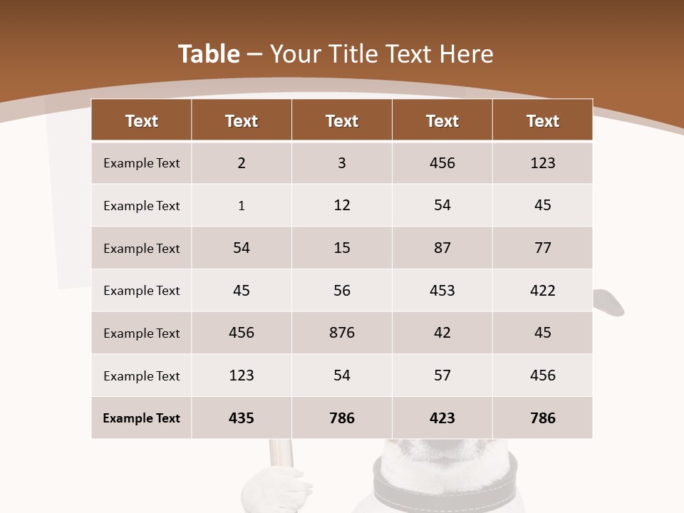 Festive Isolated Text PowerPoint Template