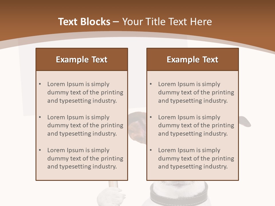 Festive Isolated Text PowerPoint Template