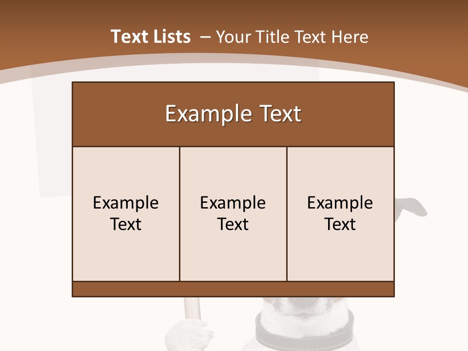 Festive Isolated Text PowerPoint Template