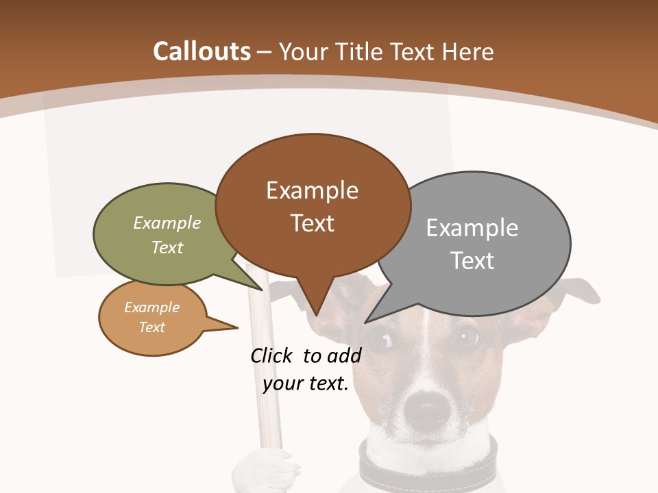 Festive Isolated Text PowerPoint Template