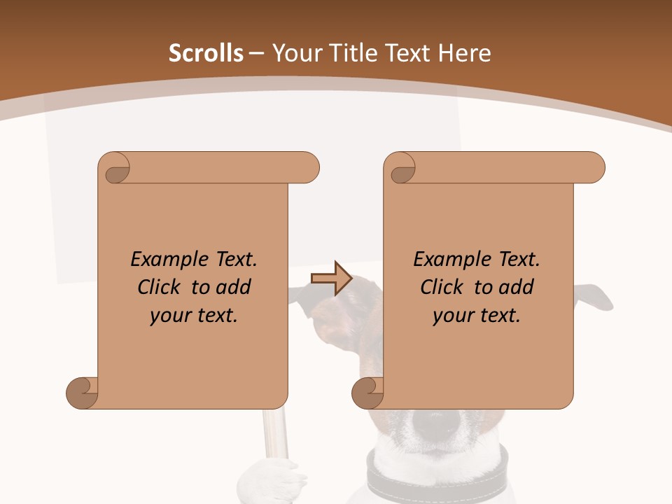 Festive Isolated Text PowerPoint Template