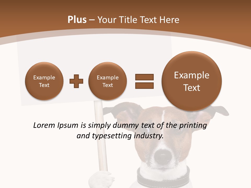 Festive Isolated Text PowerPoint Template