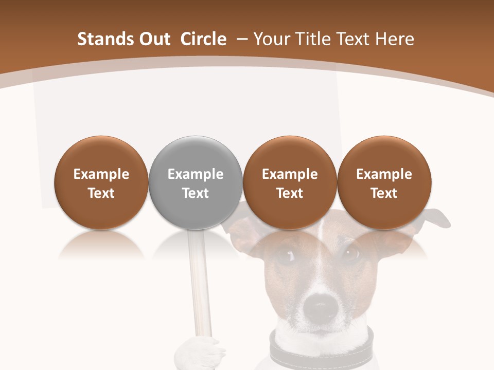 Festive Isolated Text PowerPoint Template