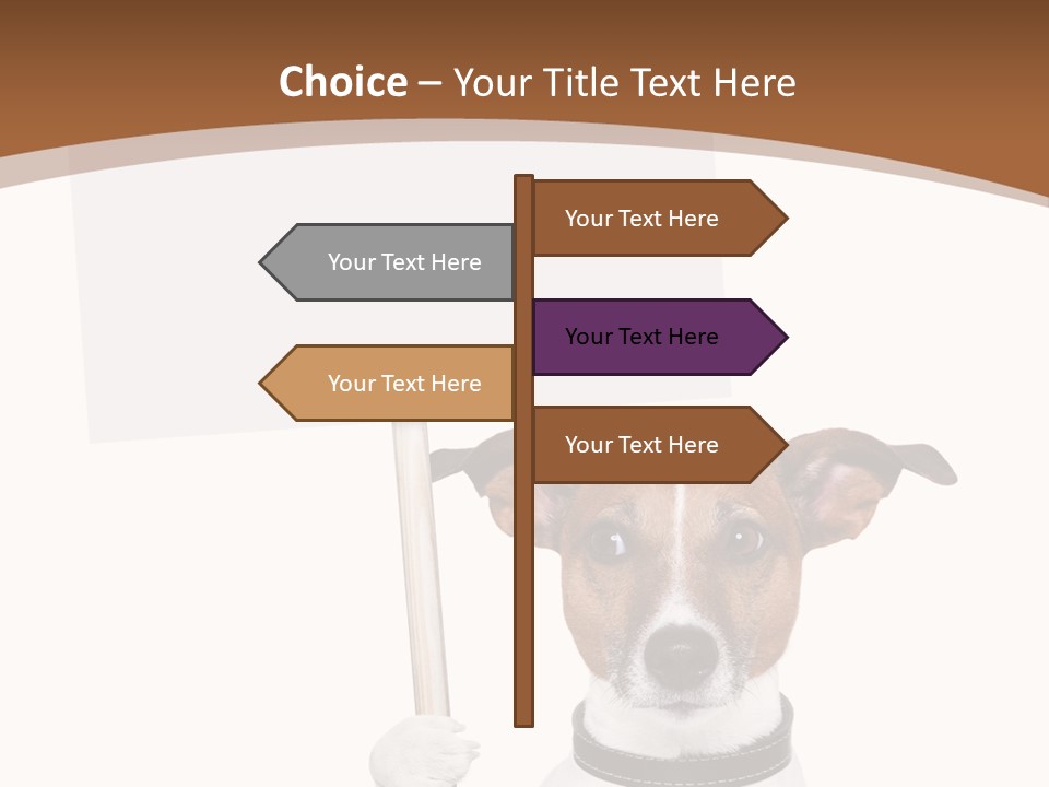 Festive Isolated Text PowerPoint Template