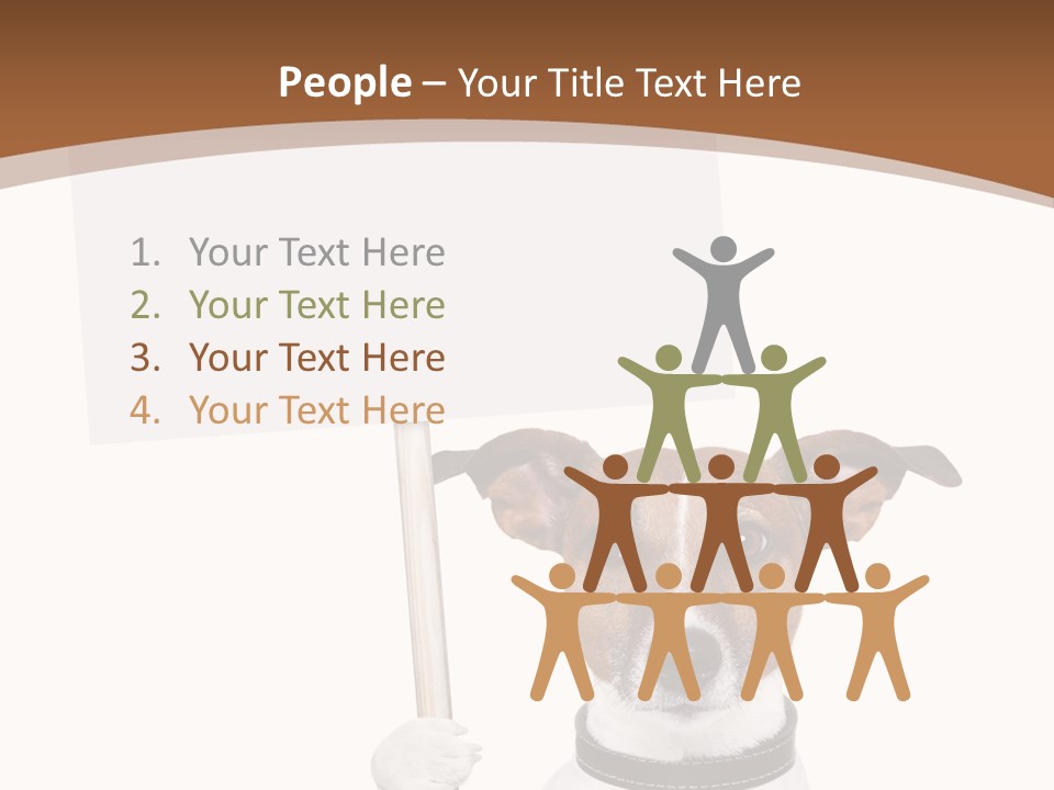 Festive Isolated Text PowerPoint Template