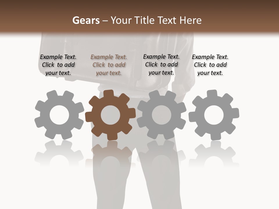 Blue Reflex Molten PowerPoint Template