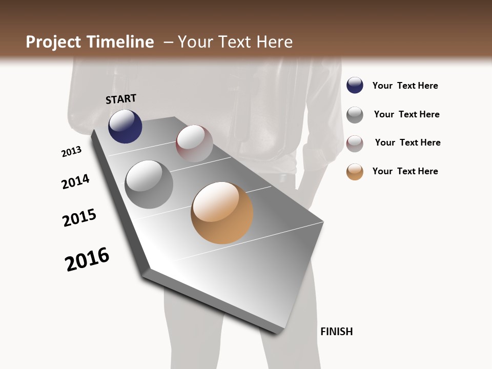 Blue Reflex Molten PowerPoint Template