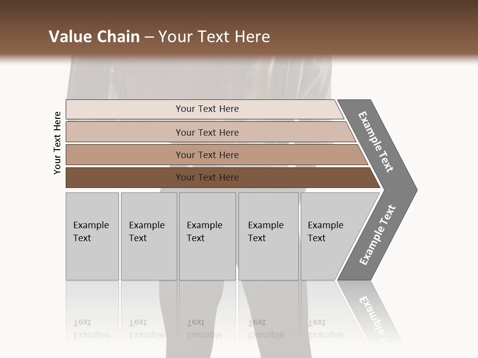 Blue Reflex Molten PowerPoint Template