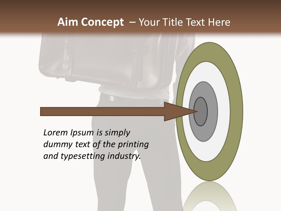 Blue Reflex Molten PowerPoint Template