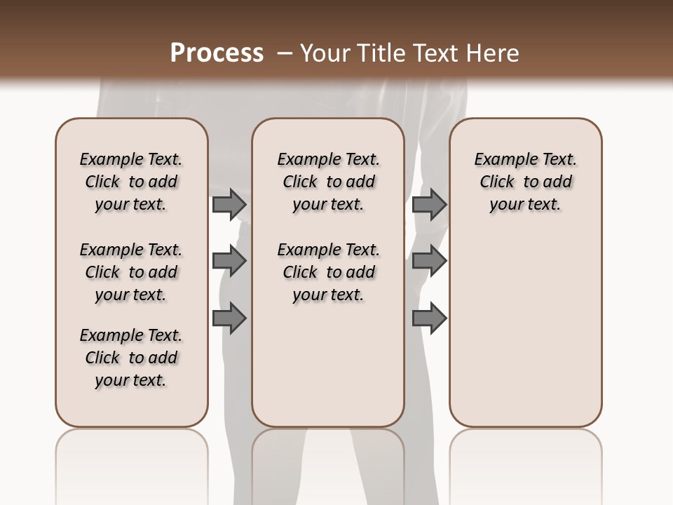 Blue Reflex Molten PowerPoint Template