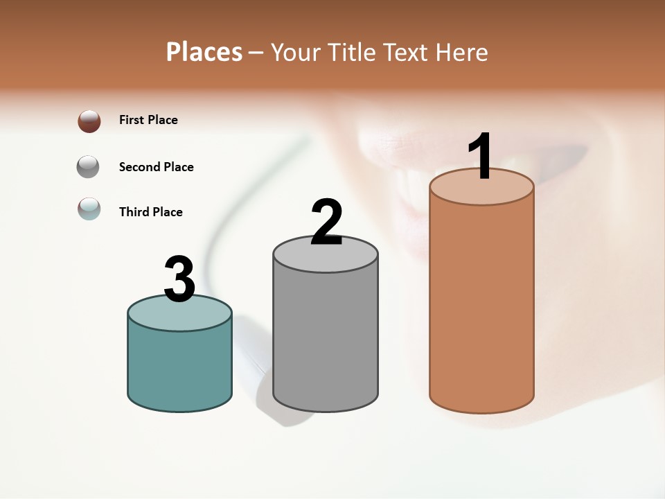 Toothy Joyful Operator PowerPoint Template