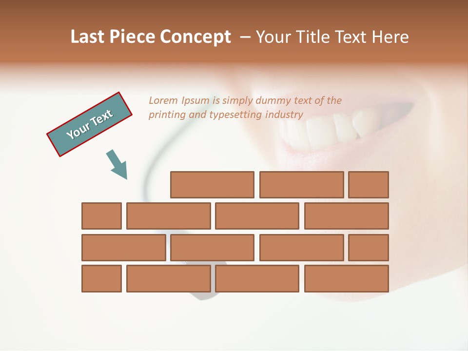 Toothy Joyful Operator PowerPoint Template