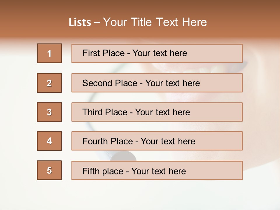 Toothy Joyful Operator PowerPoint Template