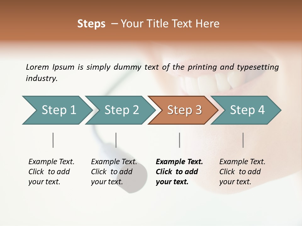 Toothy Joyful Operator PowerPoint Template