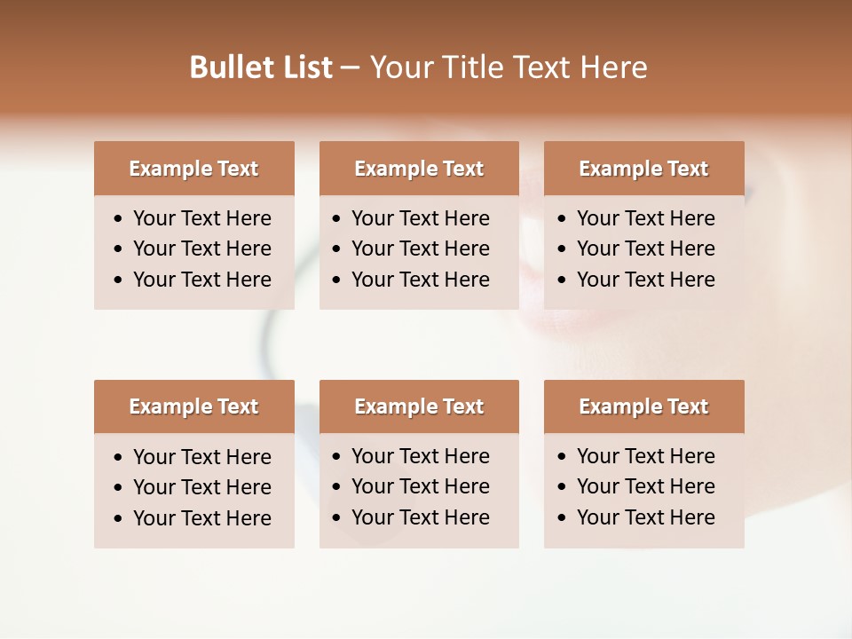 Toothy Joyful Operator PowerPoint Template
