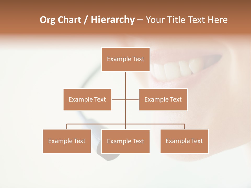 Toothy Joyful Operator PowerPoint Template