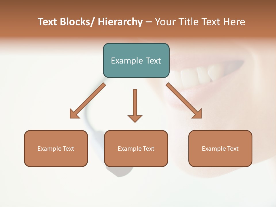 Toothy Joyful Operator PowerPoint Template